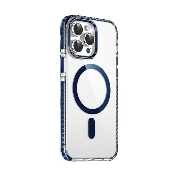 Asli Global Dazzling Magsafe Cover For iPhone 15 Pro Blue Asli Global Dazzling Magsafe Cover For iPhone 15 Pro Blue